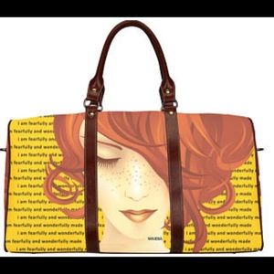 Amber Large Yellow Travel bag